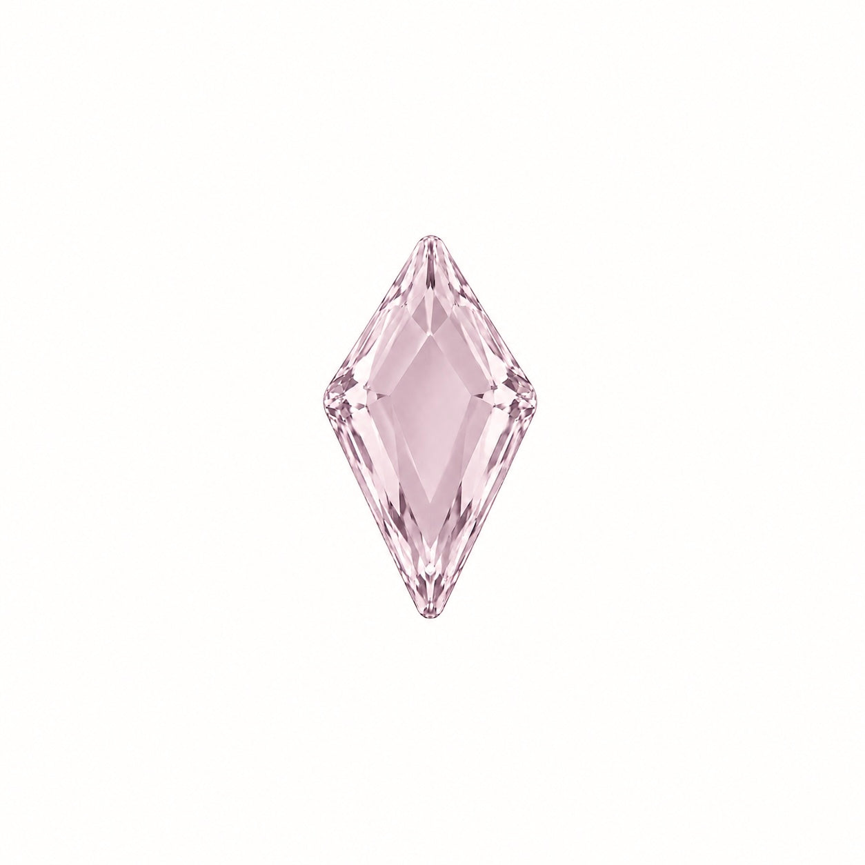 Austrian Arrow-Shaped Flatback Rhinestone Non-Hot Fix Lilac